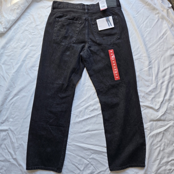 Aeropostale Aero High Rise Baggy Jeans Size 14 NWT Black Style 9854AS - Picture 2 of 16